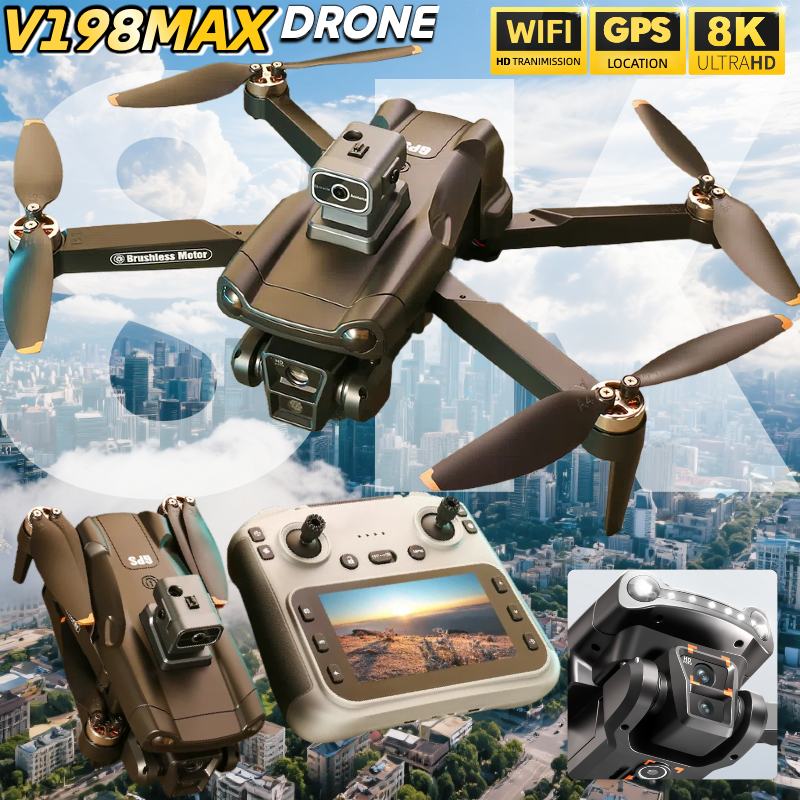 NEW for Genuine V198 MAX Drone - Drone Gps Mount のレビューと価格