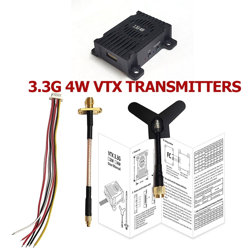 3.3GHz 3.3G 4W FPV Drones Mode - Drone Antenna のレビューと価格