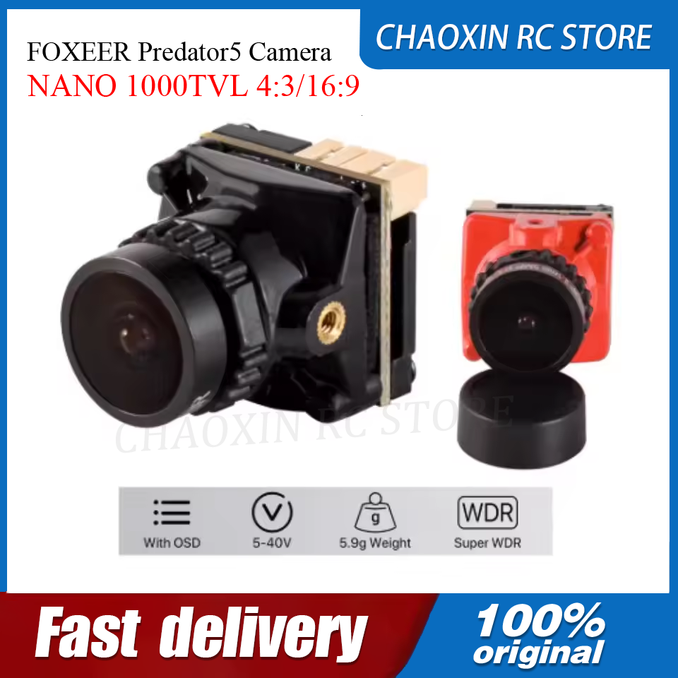 FOXEER Predator5 Camera NANO 1 - Drone Camera のレビューと価格