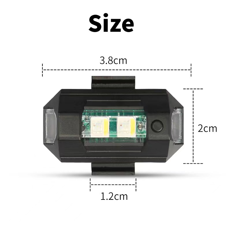Motorcycle Light Drone Strobe  - Drone Led Light のレビューと価格