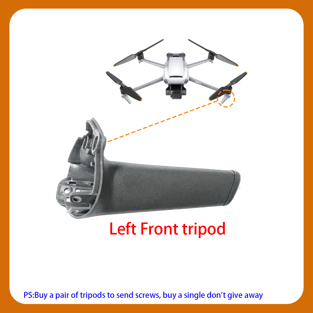 The Front Rear Arms, Legs, Tri - Drone Arm のレビューと価格