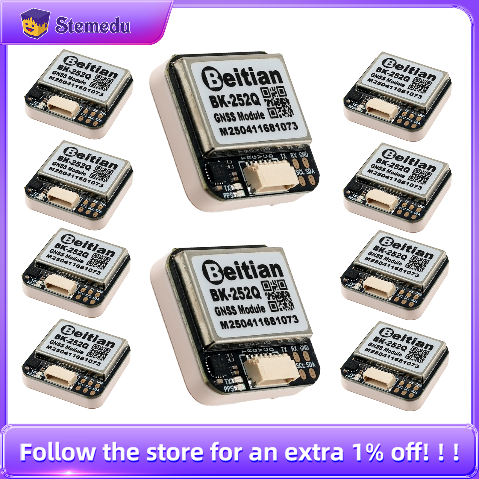Beitian BK-252Q GPS GNSS Modul - Drone Gps Module のレビューと価格