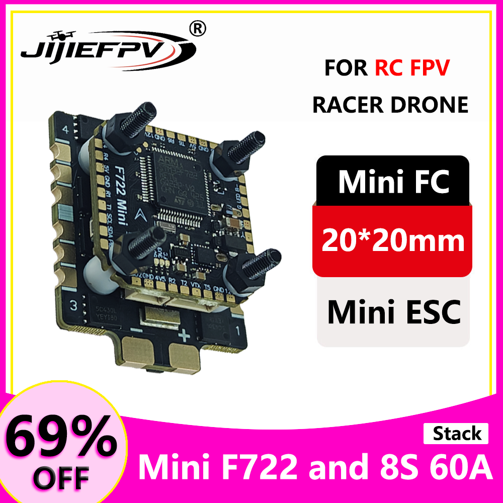 JiJieFPV F7MINI Flying Tower V - Drone Flight Controller のレビューと価格