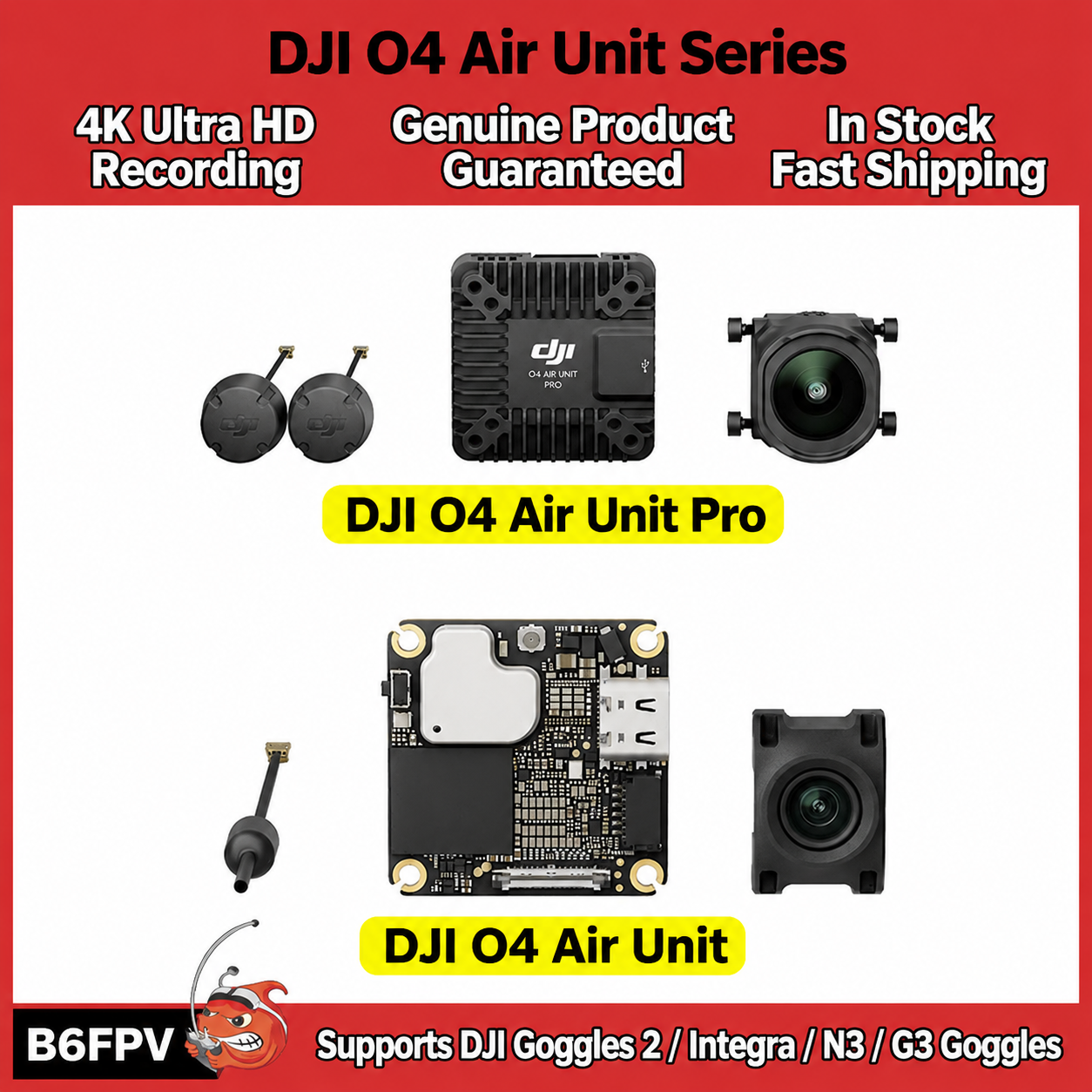DJI O4 Air Unit Series Flagshi - Drone Camera のレビューと価格